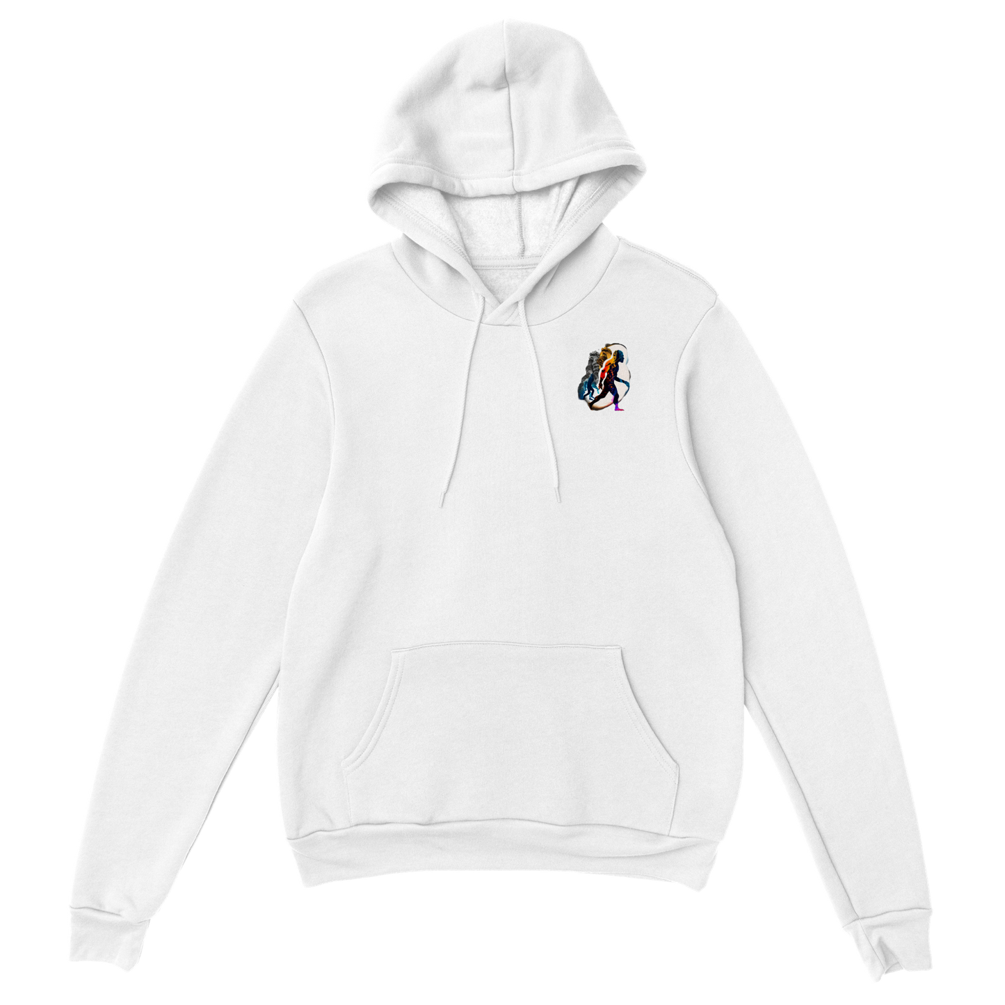 Evolving Ape Hoodie White
