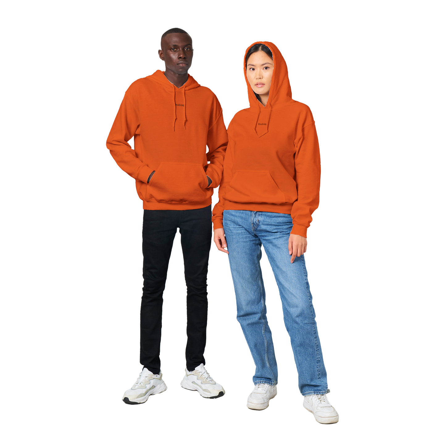 Sunset Horizon Hoodie Orange