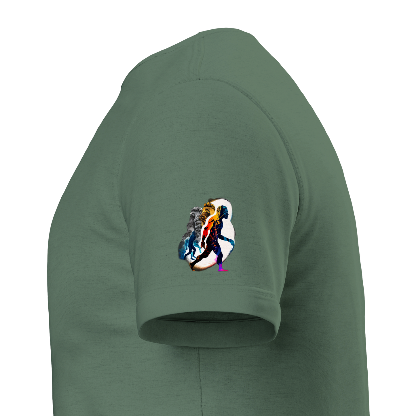 Evolving Ape T-shirt Green