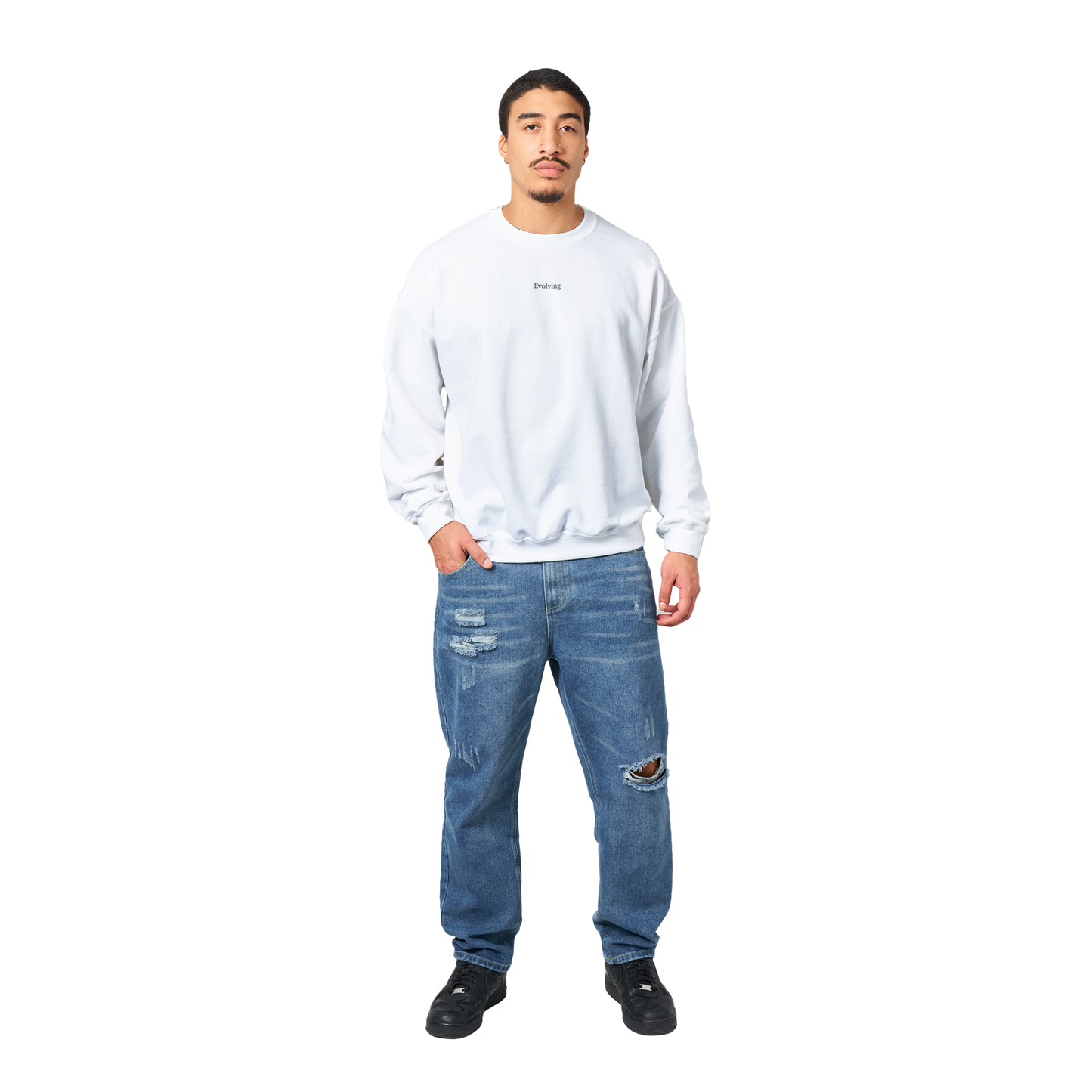 Evolving Sweatshirt White