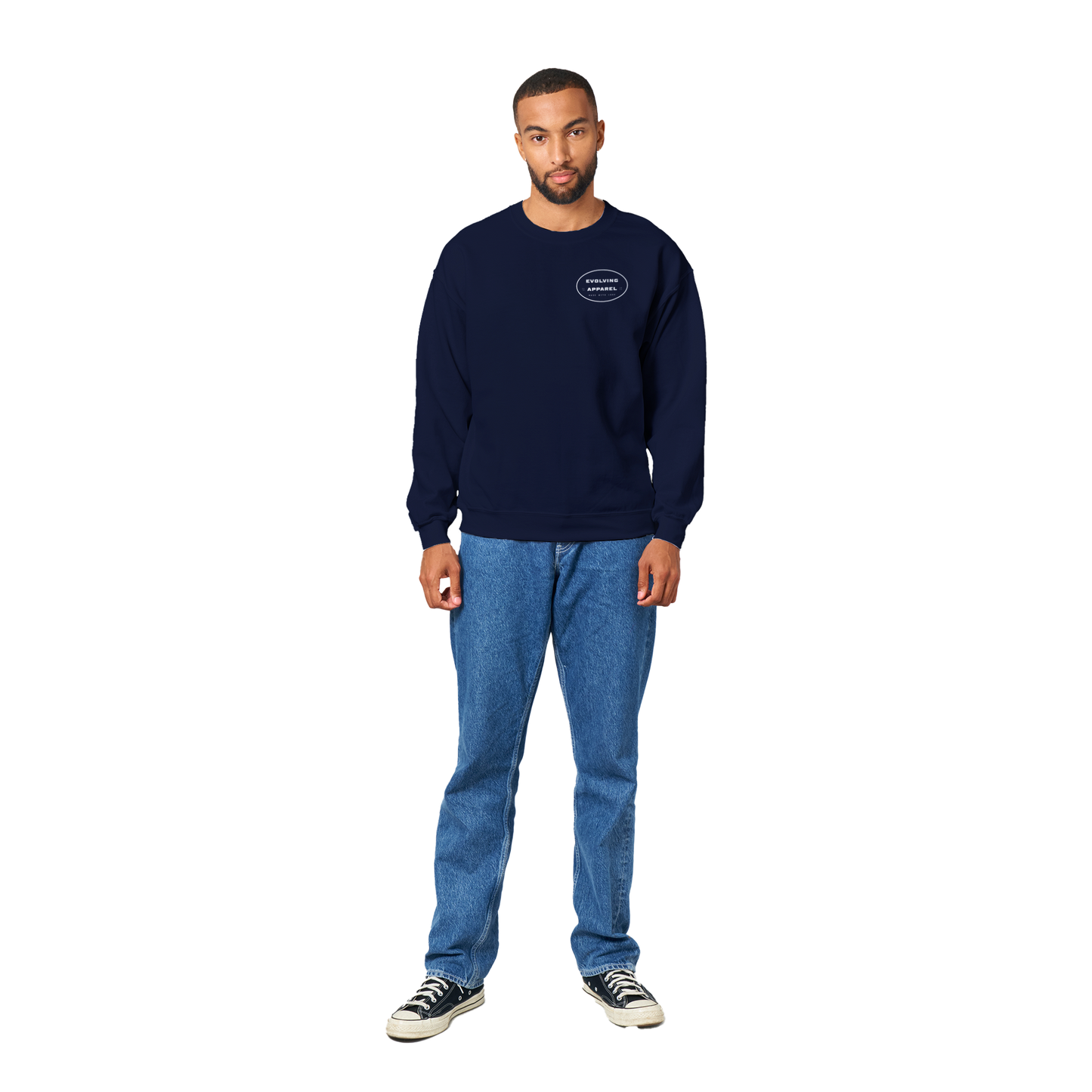 Evolving Made with love Sweatshirt Navy Blue