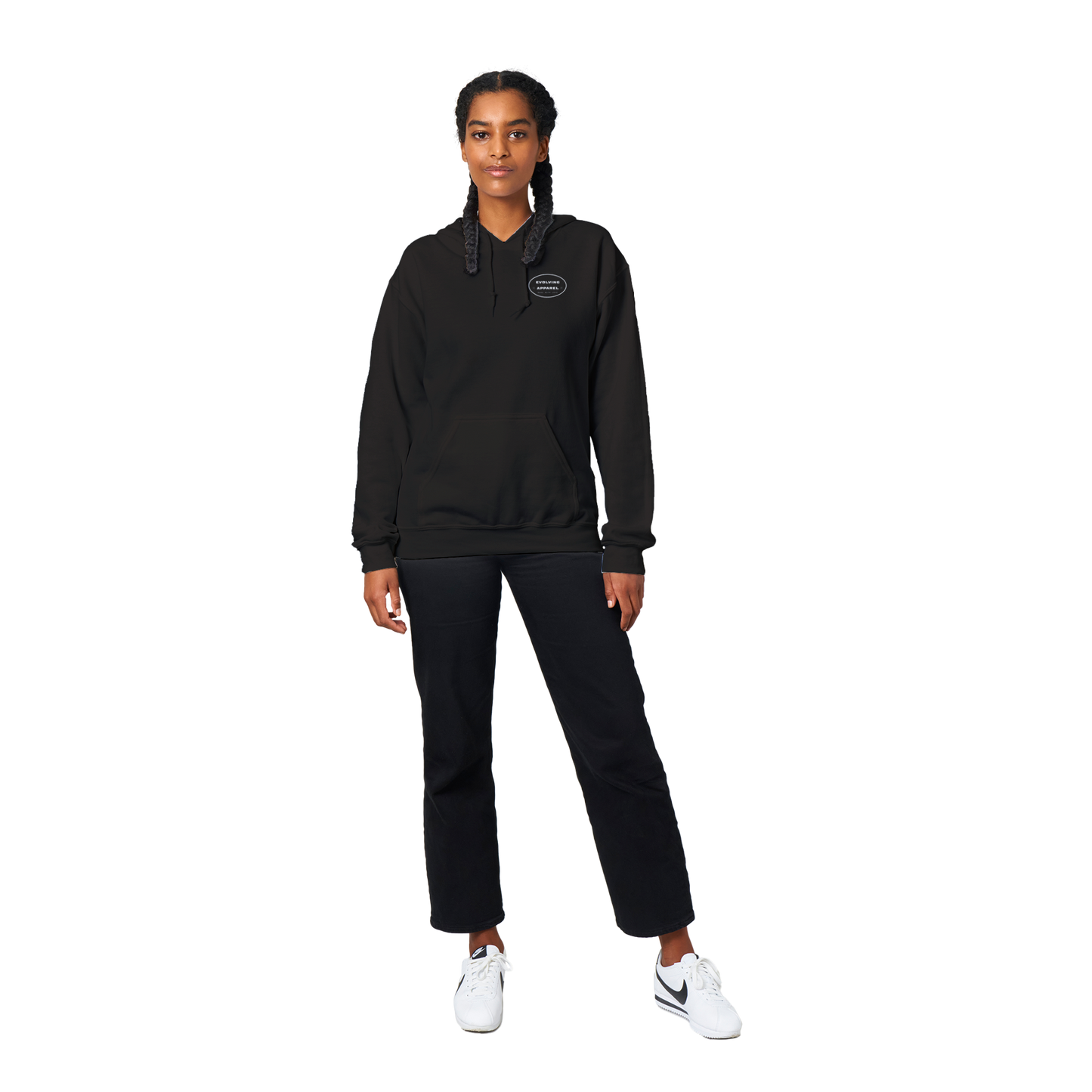 Evolving Made with love Hoodie Black