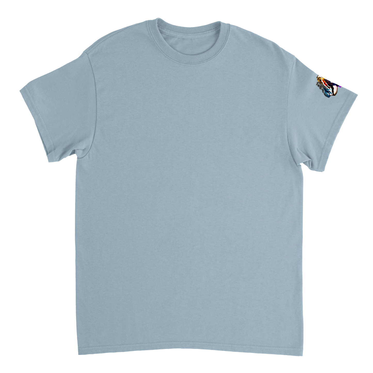 Evolving Ape T-shirt Light Blue