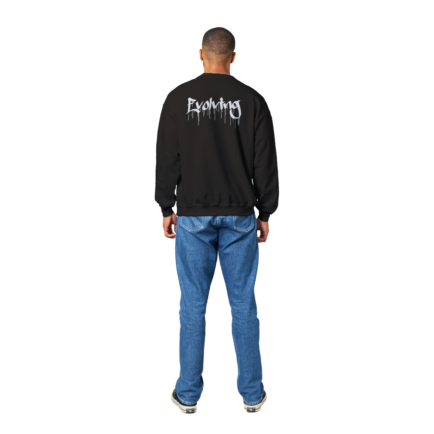 Drippy Evolving Sweatshirt Black