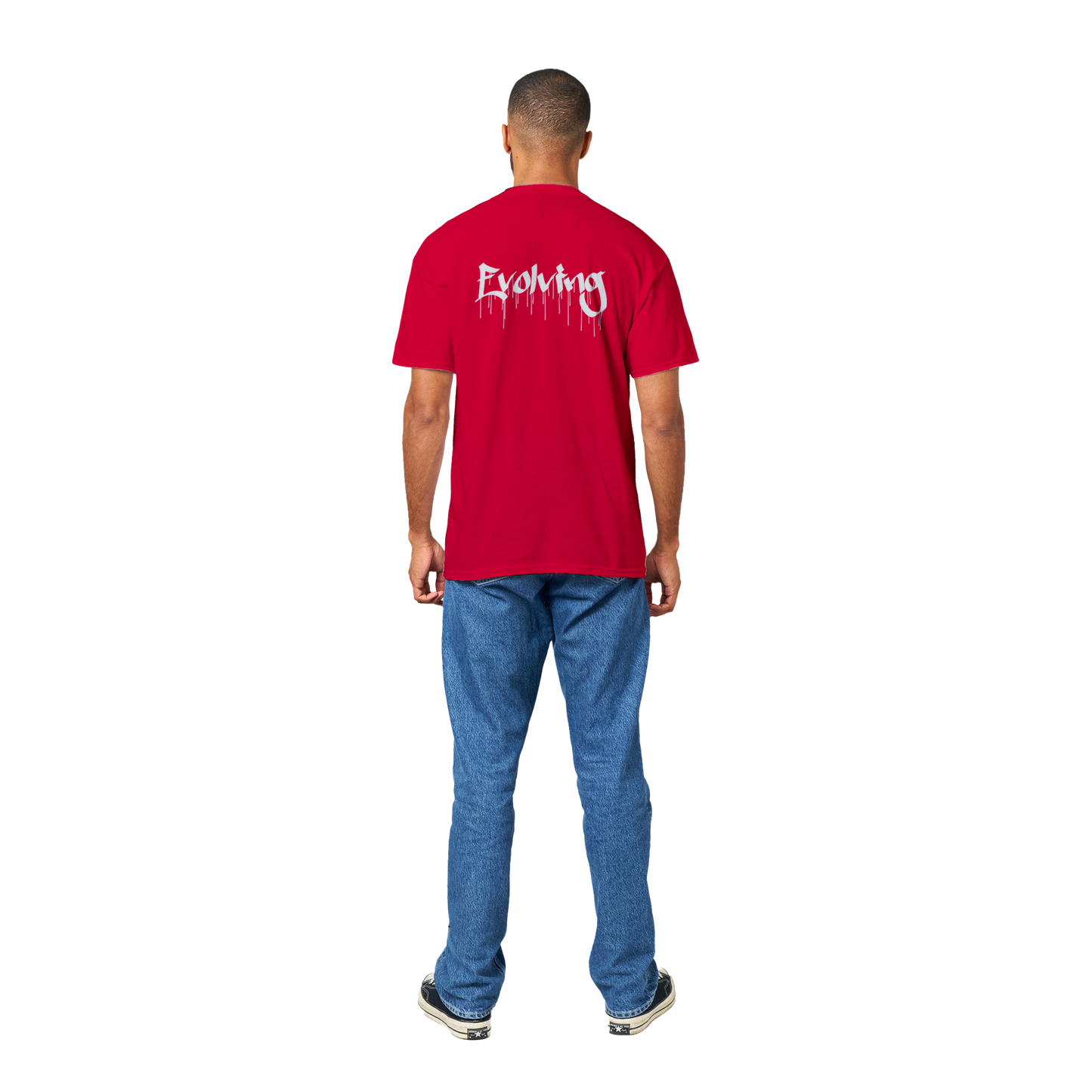 Drippy Evolving T-shirt Red