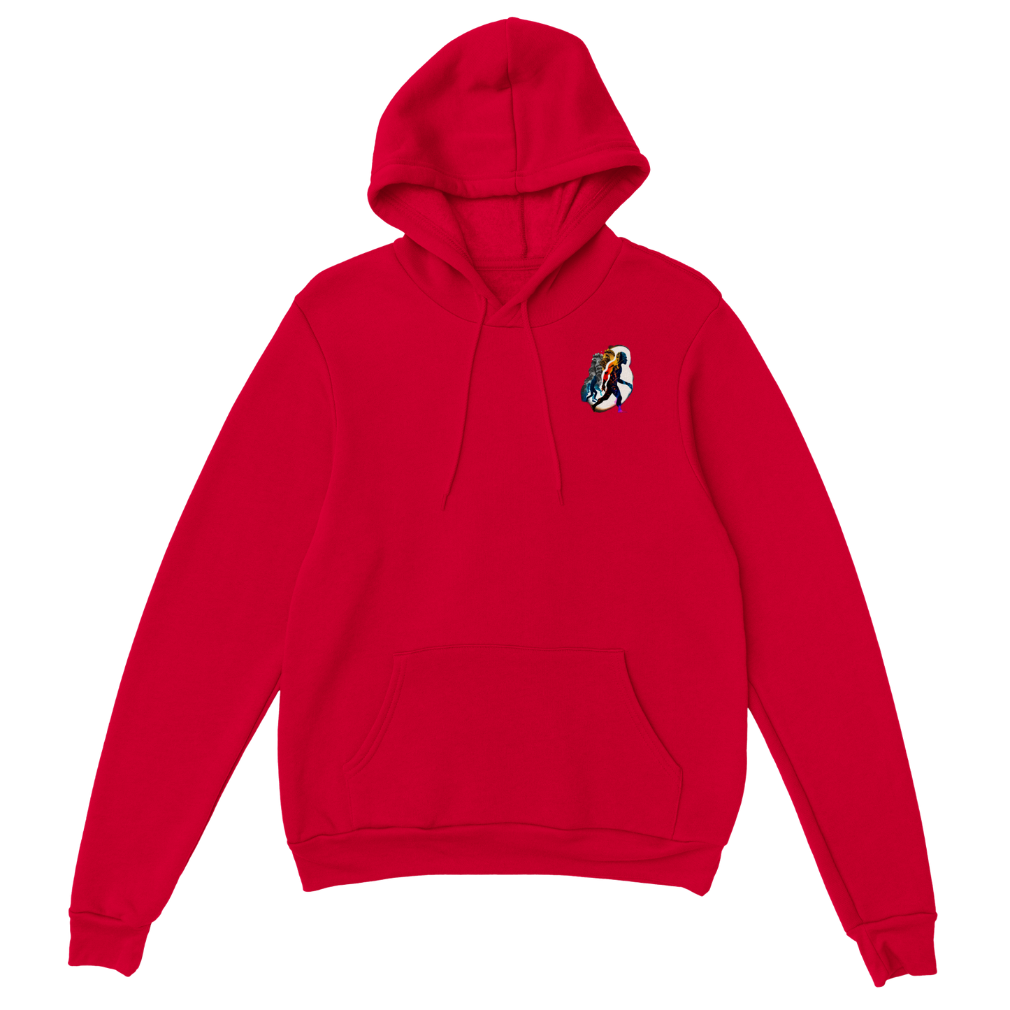 Evolving Ape Hoodie Red