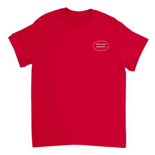 Evolving Made with love T-shirt Red