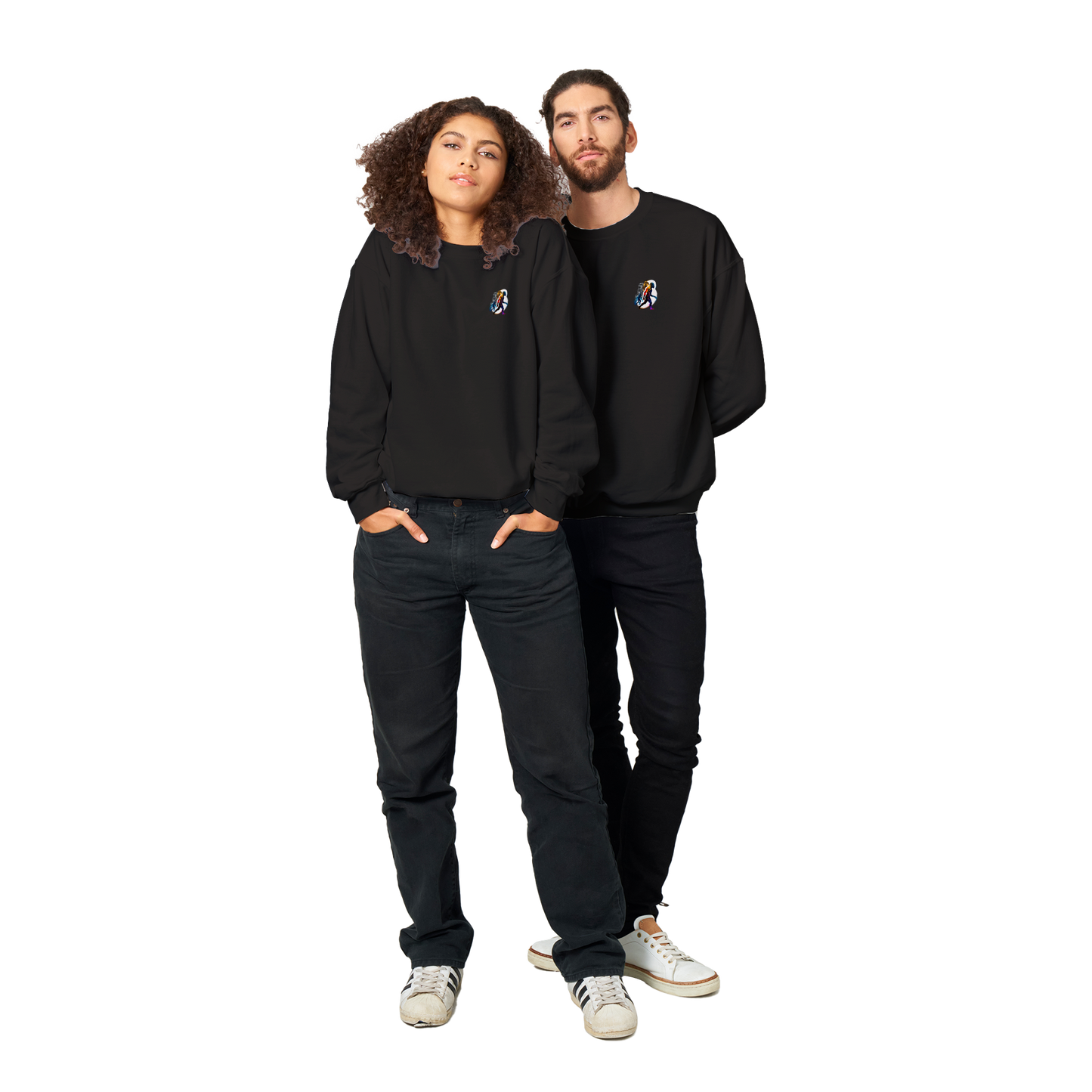 Evolving Ape Sweatshirt Navy Blue