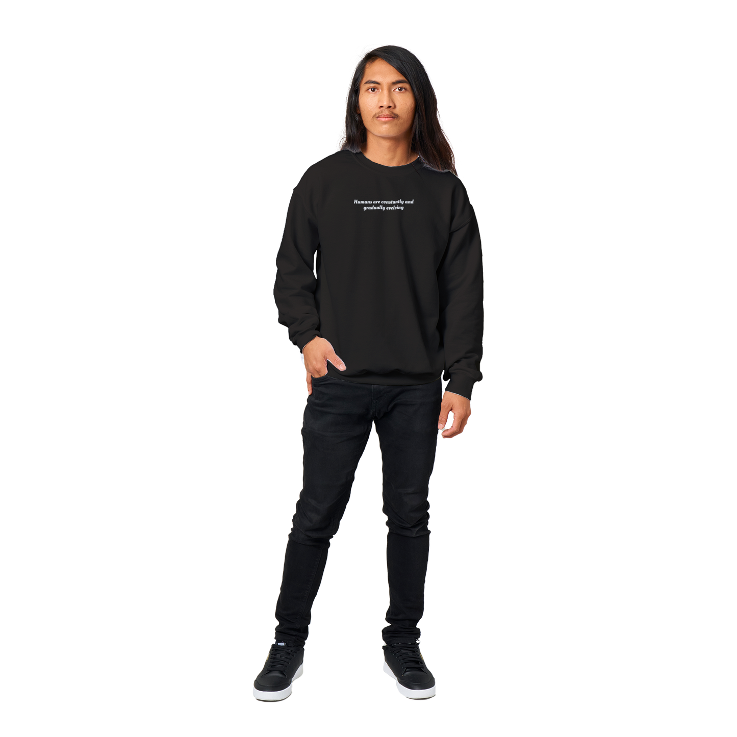 Human Sweatshirt Black