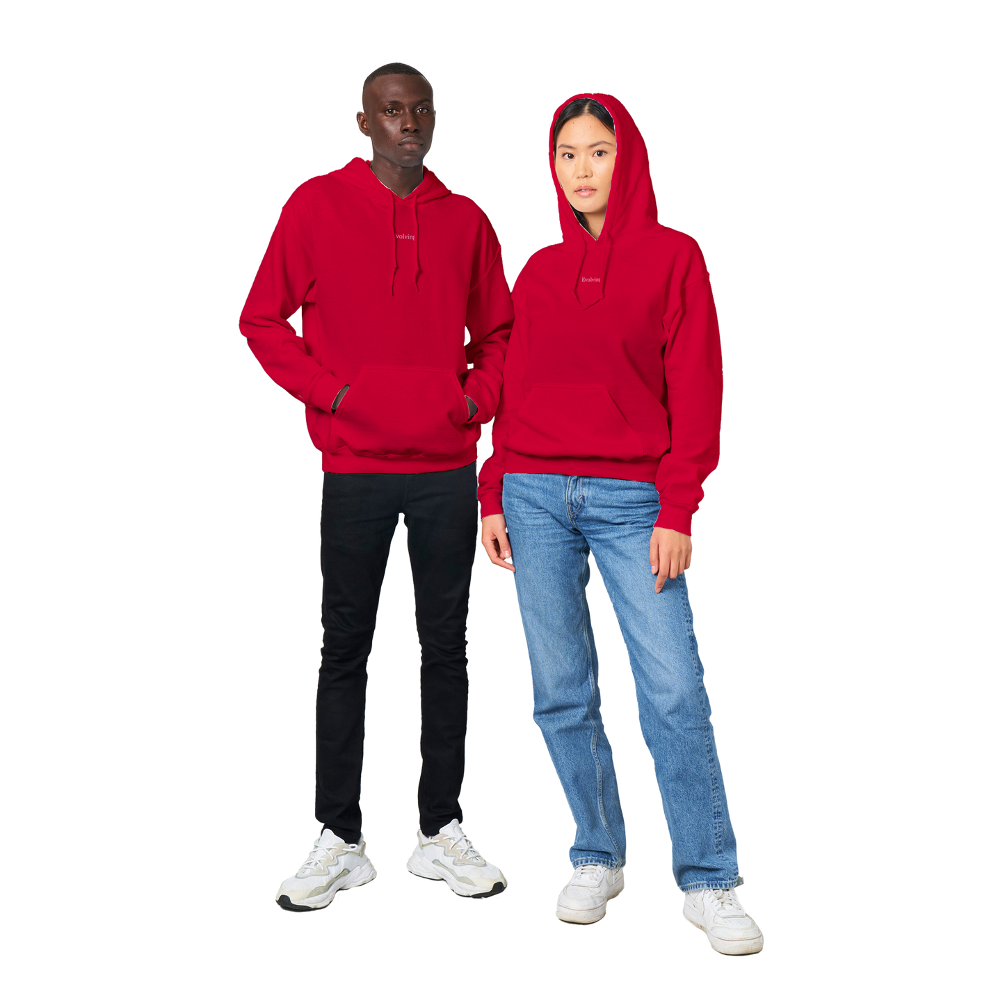 Sunset Horizon Hoodie Red