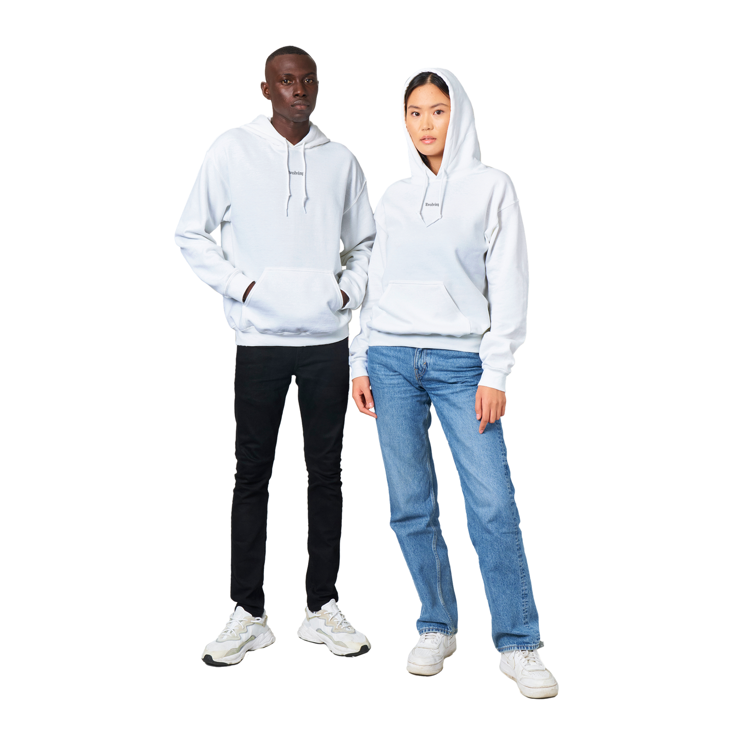 Sunset Horizon Hoodie White