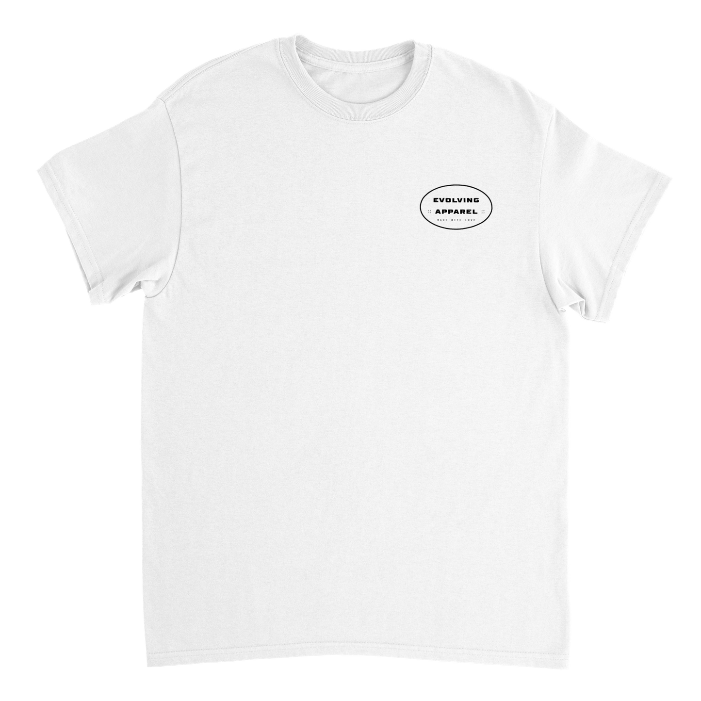 Evolving Made with love T-shirt White