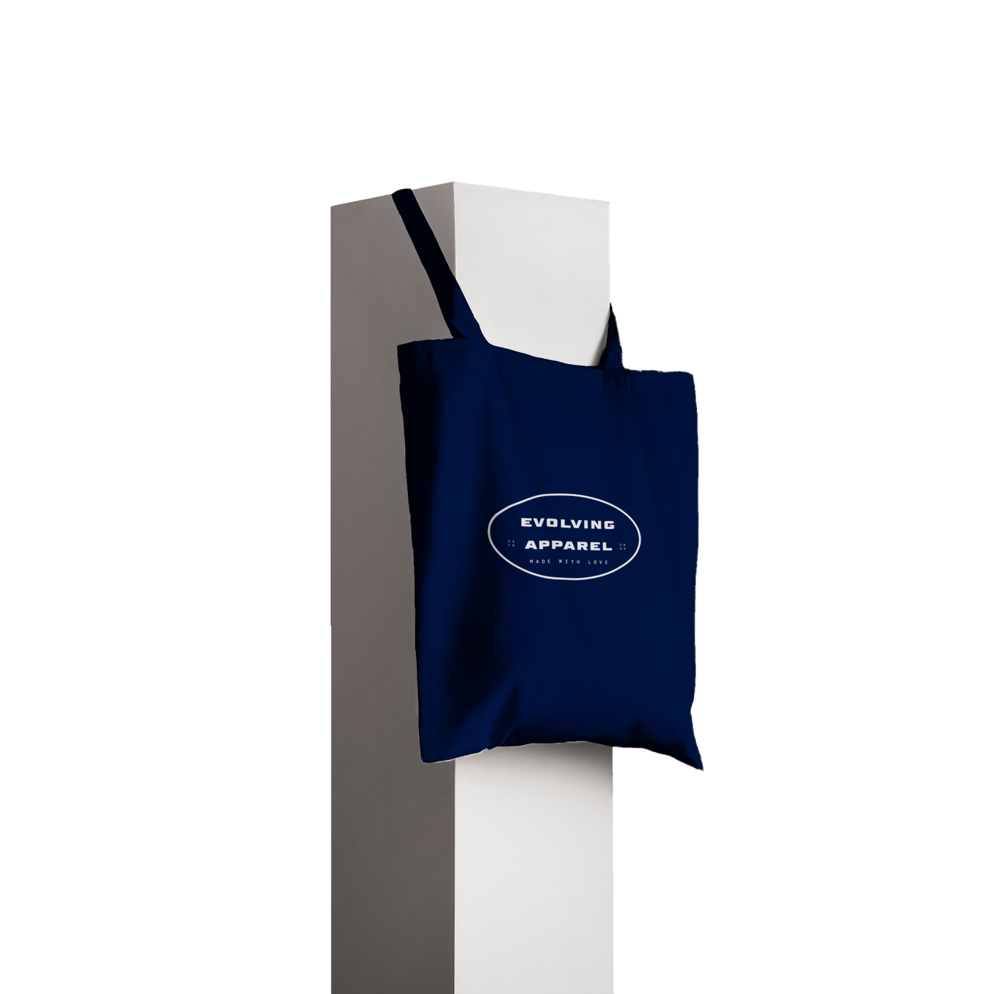 Evolving Made with love Bag Navy Blue