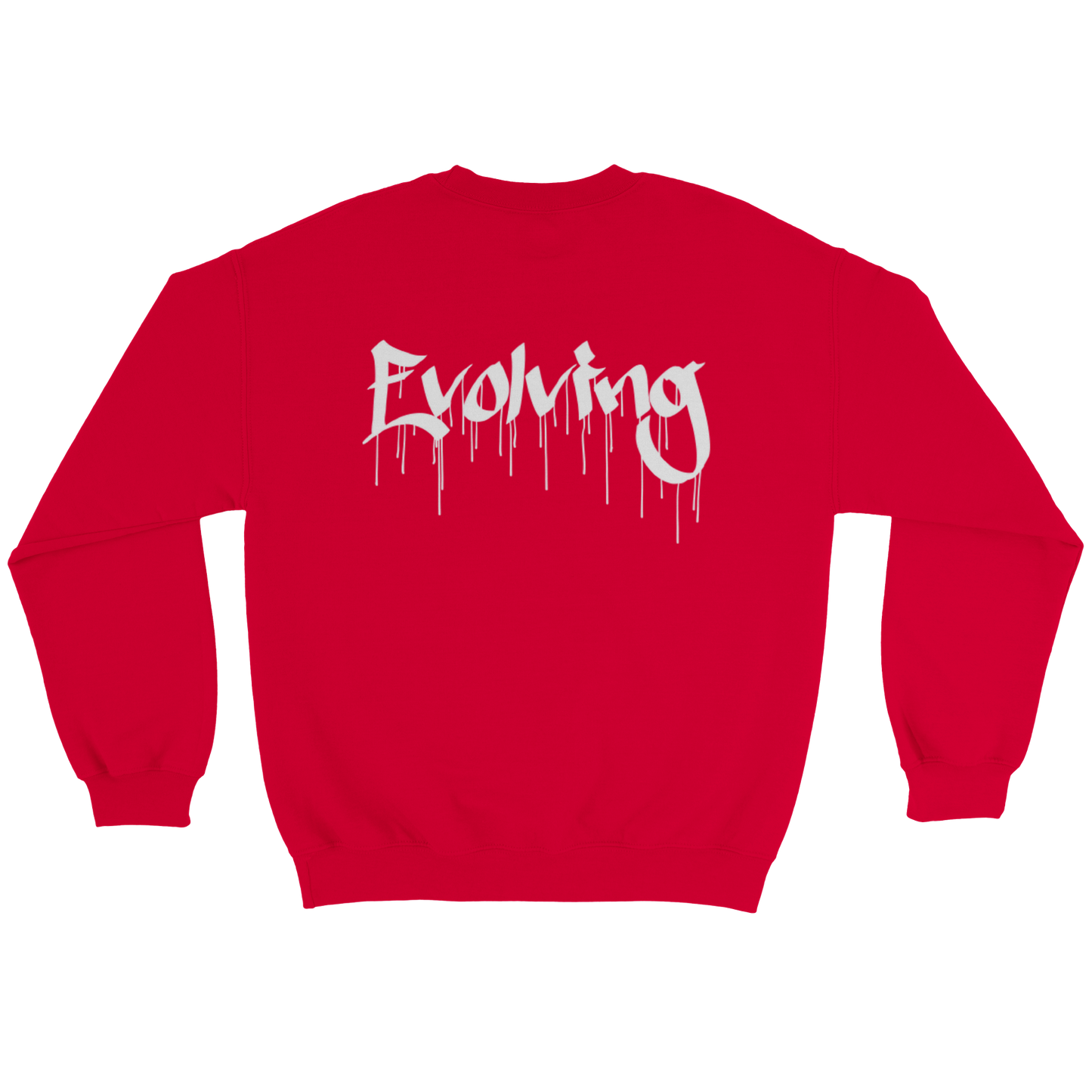 Drippy Evolving Sweatshirt Red