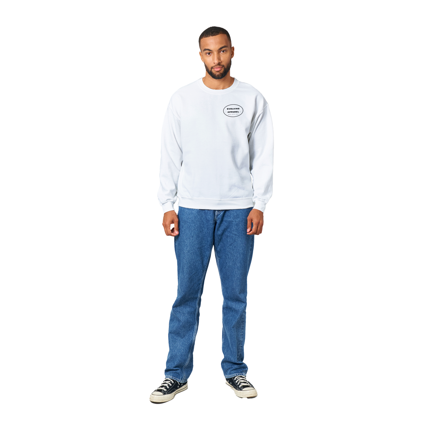 Evolving Made with love Sweatshirt White