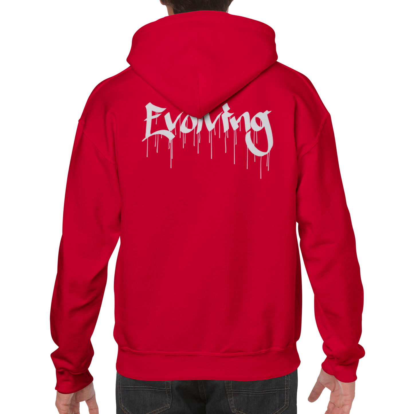 Drippy Evolving Hoodie Red