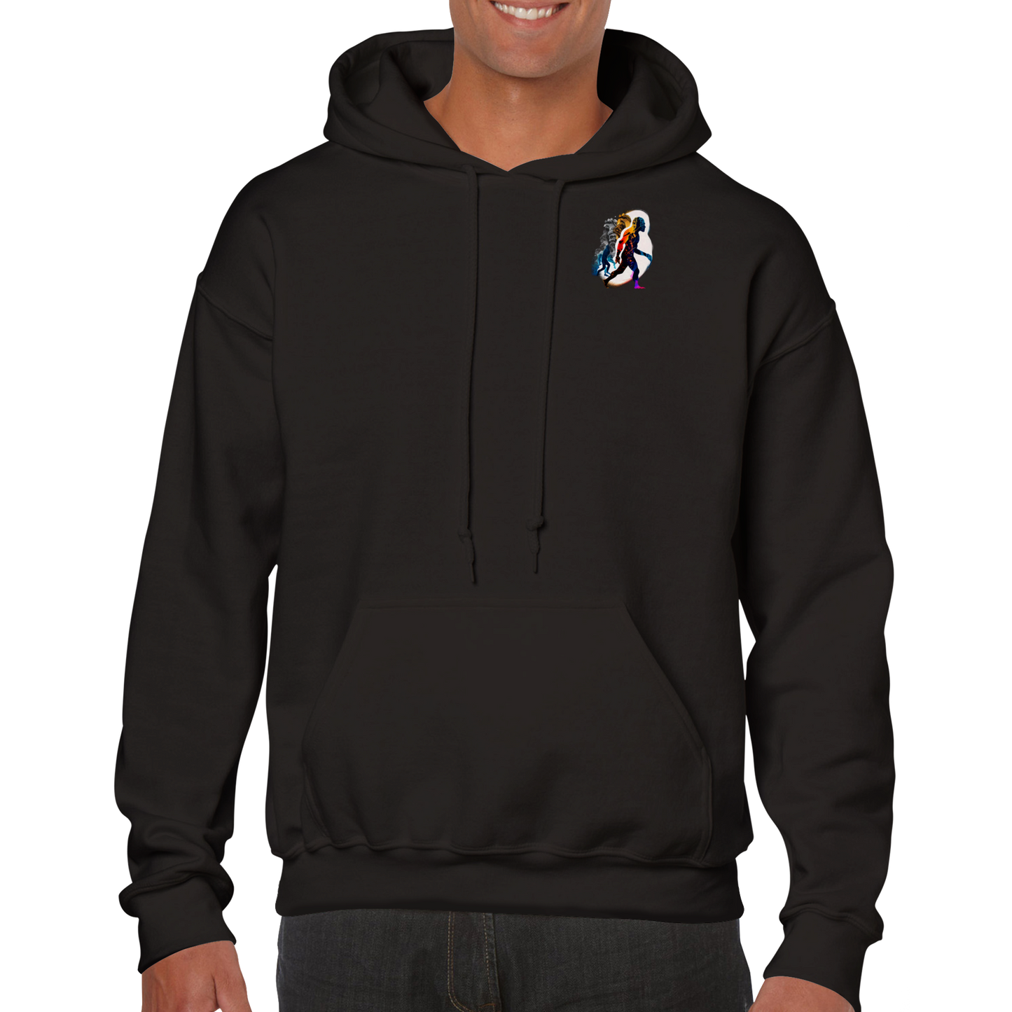 Evolving Ape Hoodie Black