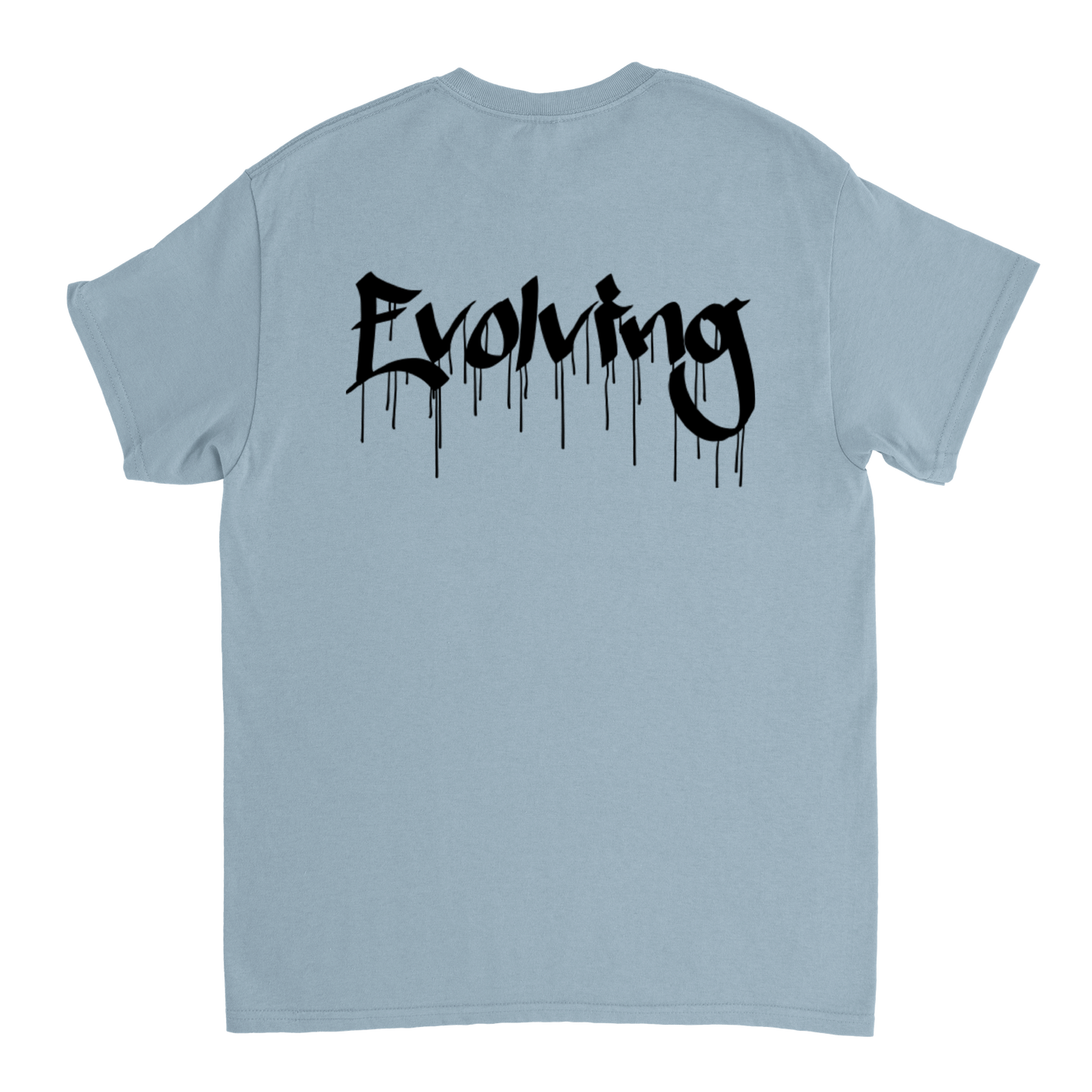 Drippy Evolving T-shirt Light Blue