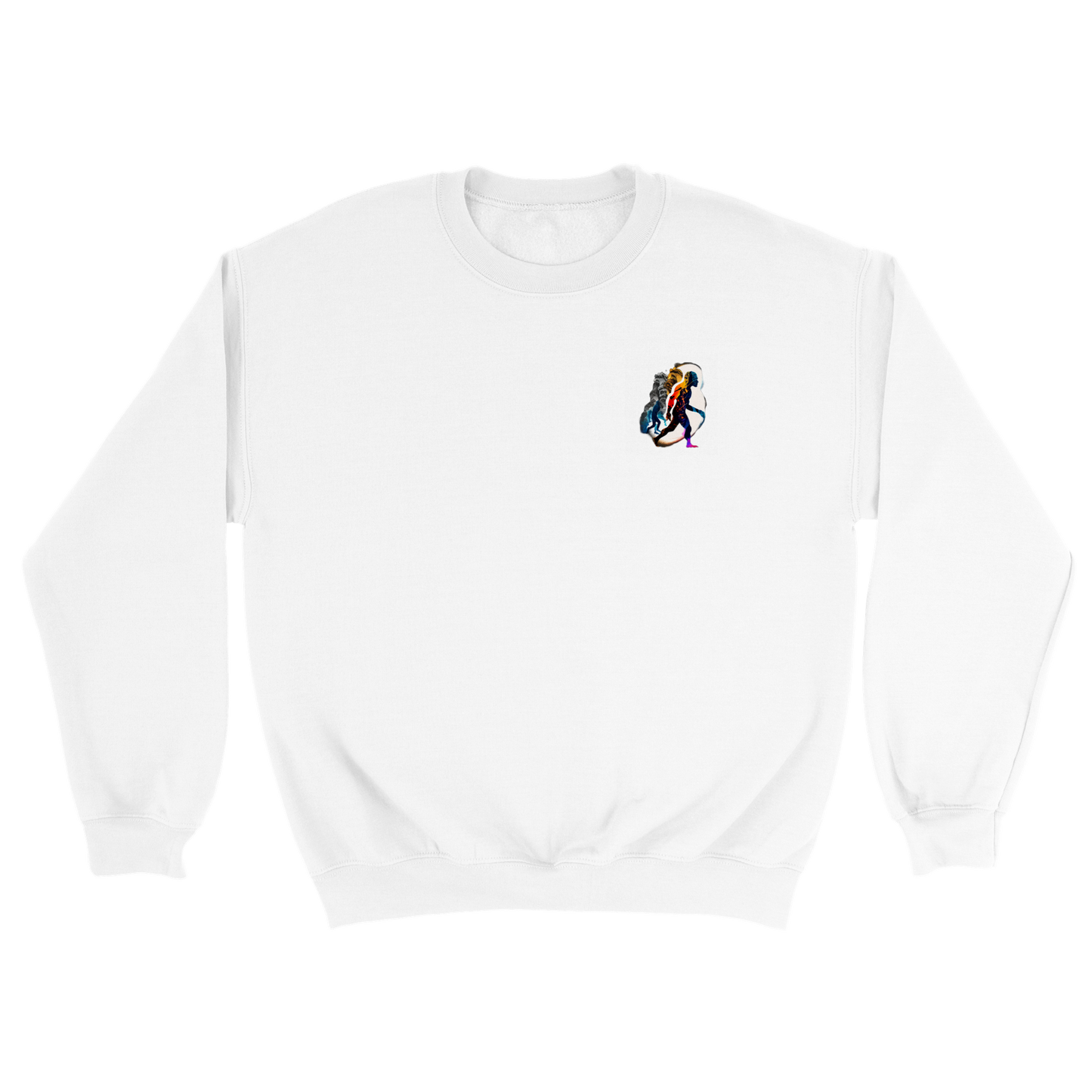 Evolving Ape Sweatshirt White