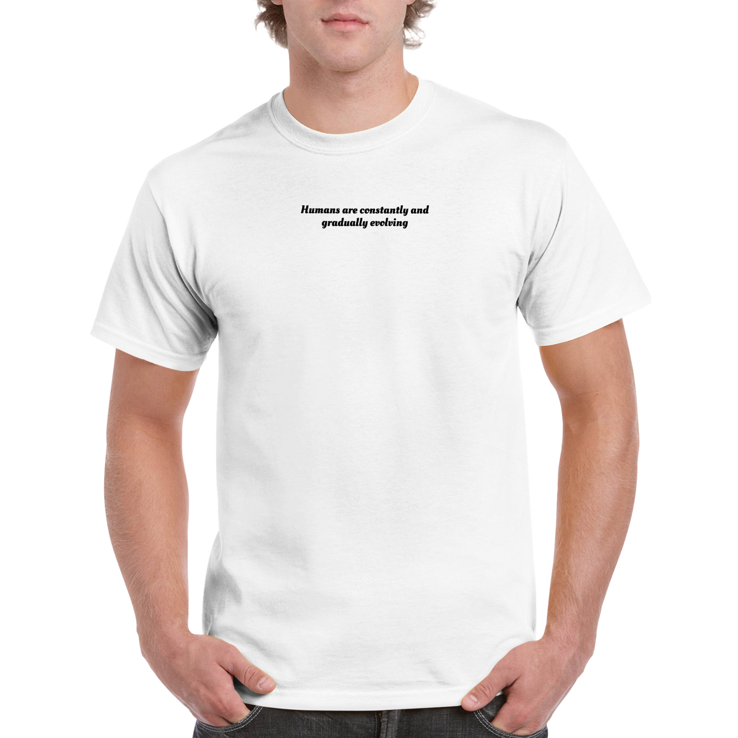 Human T-shirt White
