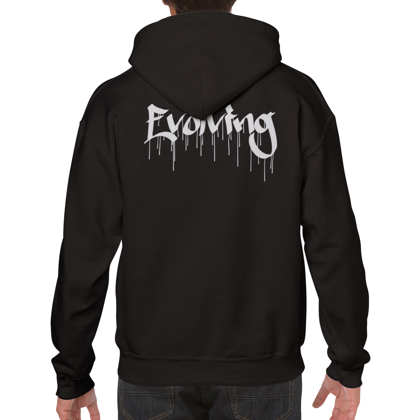 Drippy Evolving Hoodie Black