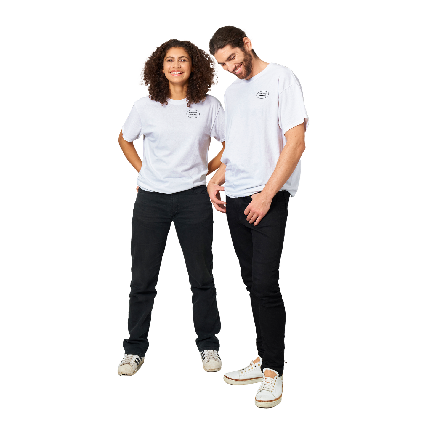 Evolving Made with love T-shirt White