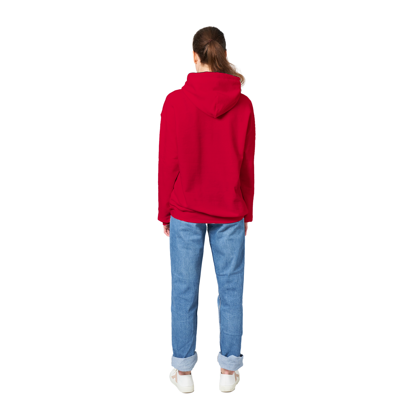 Human Hoodie Red