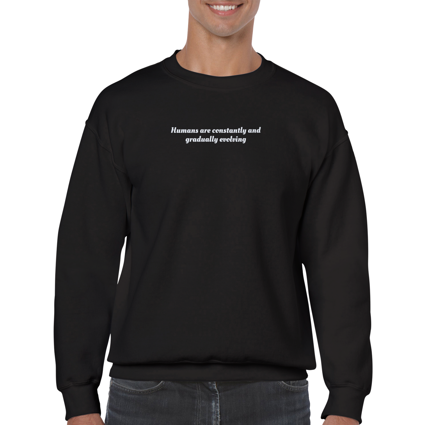 Human Sweatshirt Black