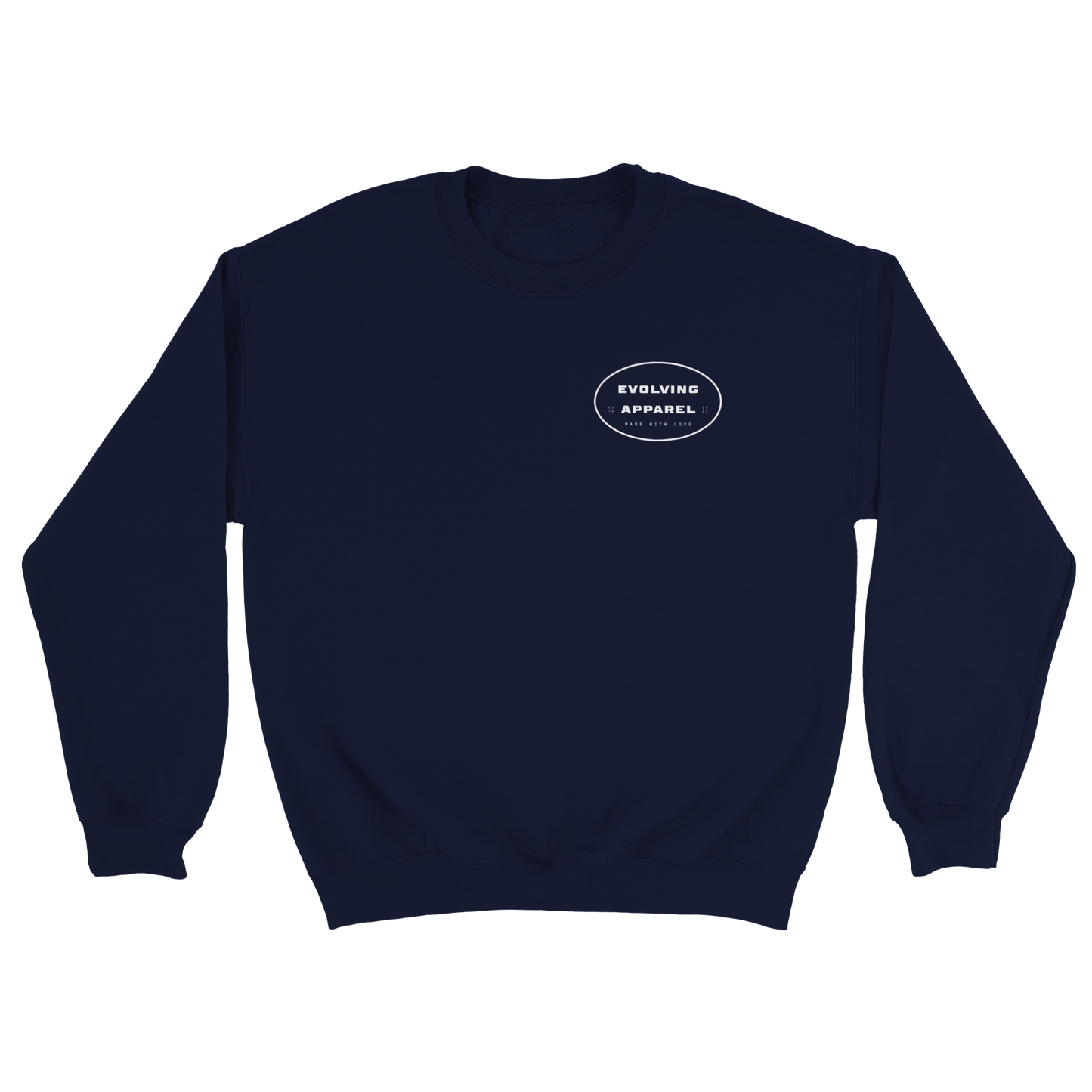 Evolving Made with love Sweatshirt Navy Blue