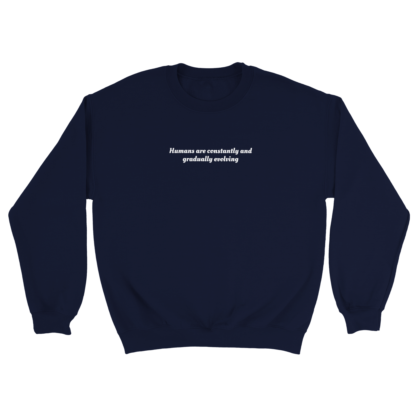 Human Sweatshirt Navy Blue