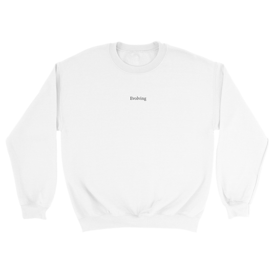 Evolving Sweatshirt White