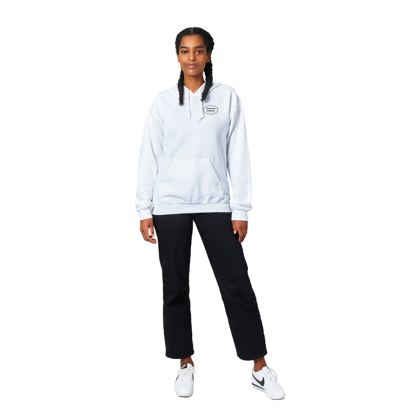 Evolving Made with love Hoodie White